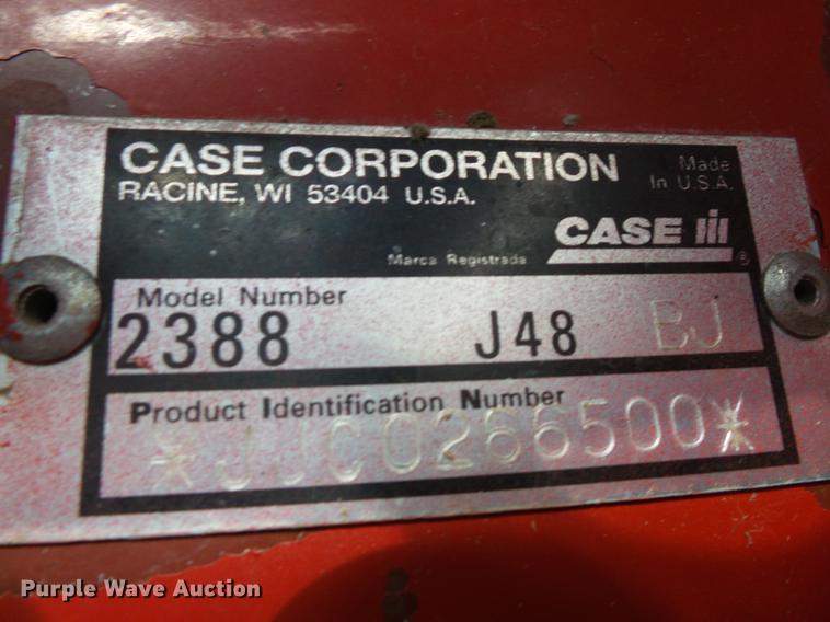image for item DB7223 1999 Case IH 2388 RWA combine