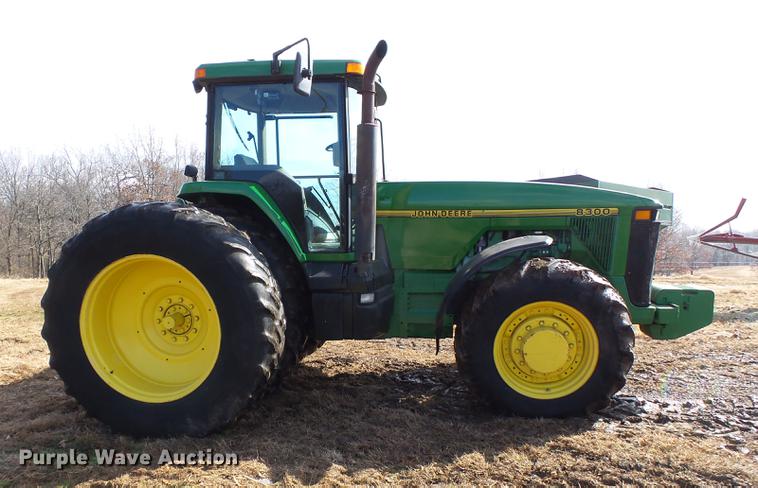 image for item DB7224 1995 John Deere 8300 MFWD tractor
