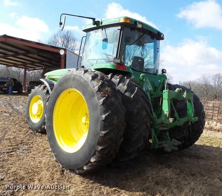 image for item DB7224 1995 John Deere 8300 MFWD tractor