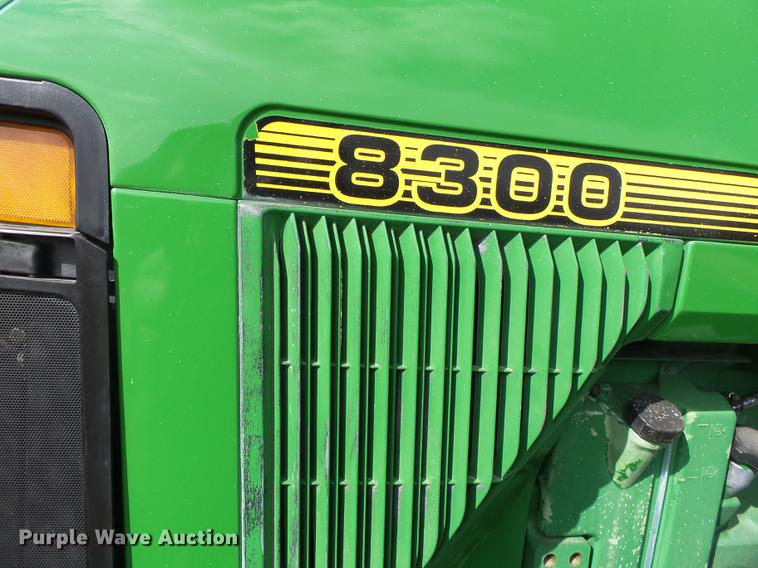 image for item DB7224 1995 John Deere 8300 MFWD tractor