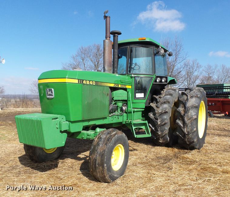 image for item DB7225 1979 John Deere 4840 tractor