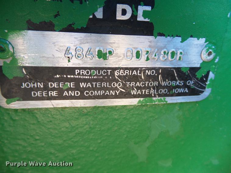 image for item DB7225 1979 John Deere 4840 tractor
