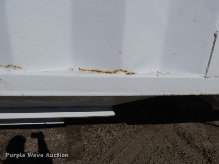 image for item DB7235 1989 Hawkeye double hopper bottom grain trailer