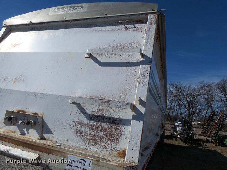 image for item DB7236 1998 Wheeler GH2225KA40 double hopper bottom grain trailer