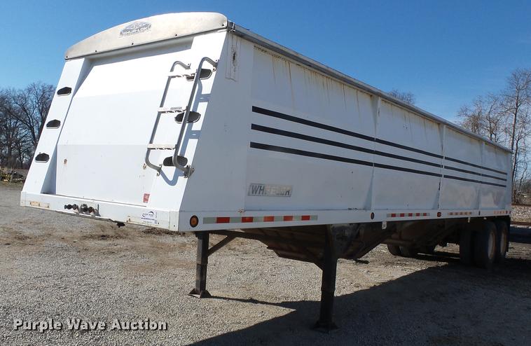 image for item DB7237 2004 Wheeler GH2225KA38 double hopper bottom grain trailer