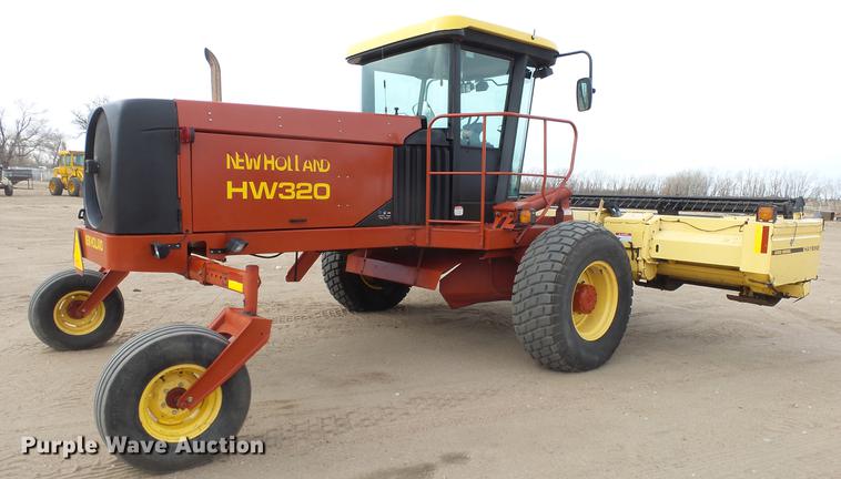 image for item DC0639 2002 New Holland HW320 Haybine self-propelled windrower