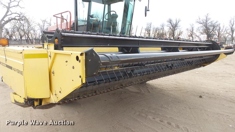 image for item DC0639 2002 New Holland HW320 Haybine self-propelled windrower
