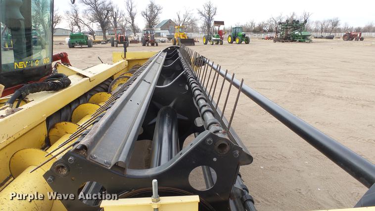 image for item DC0639 2002 New Holland HW320 Haybine self-propelled windrower