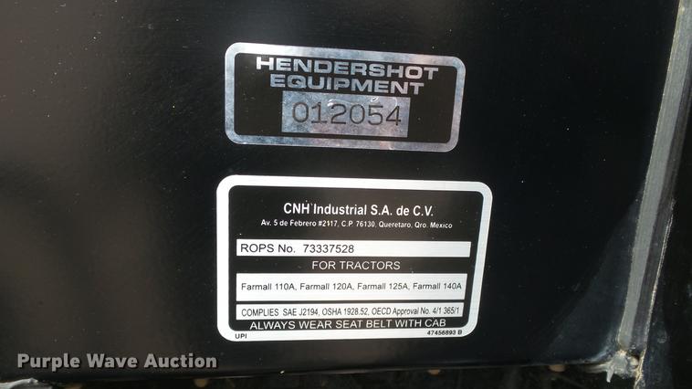 image for item DC0643 2015 Case IH Farmall 140A MFWD tractor