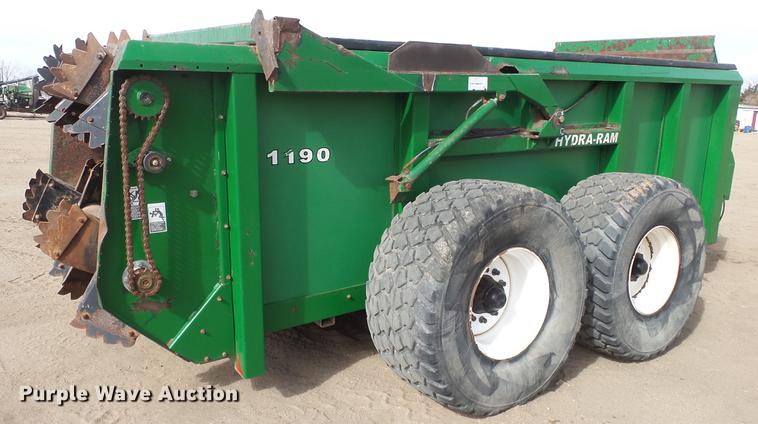 image for item DC0644 Pik-Rite 1190 Hydraram manure spreader