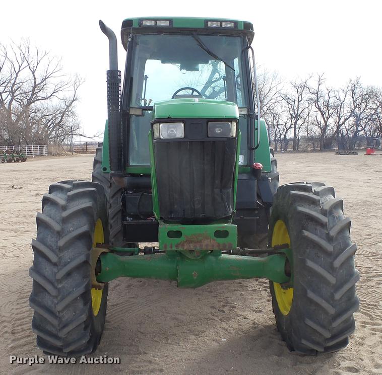image for item DC0649 2002 John Deere 7810 MFWD tractor