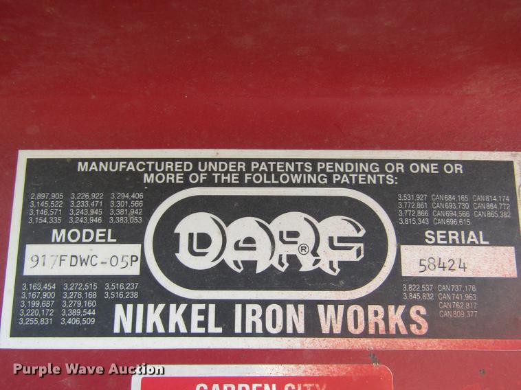 image for item DC8250 Darf 917FDWC-50P hay rake