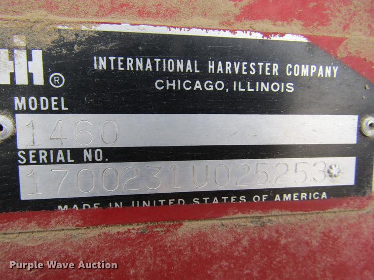 image for item DC8253 1981 International 1460 Axial-Flow combine