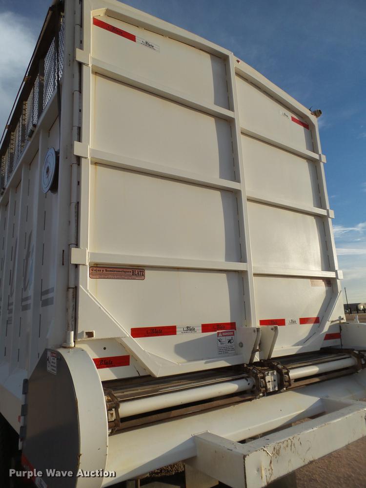 image for item DD1238 2016 Blatz CHMM6G97899441165 live bottom trailer