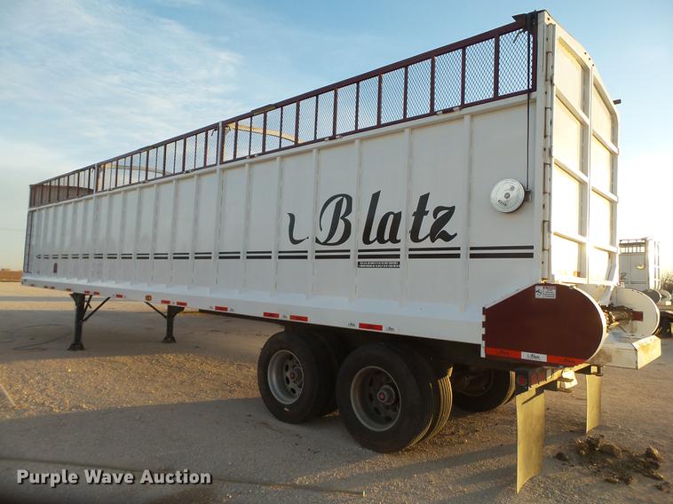 image for item DD1239 2017 Blatz BHMM6G97199CC189 live bottom trailer