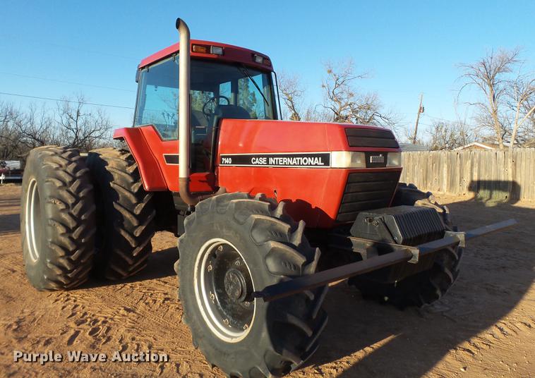 image for item DD1240 1989 Case IH 7140 MFWD tractor
