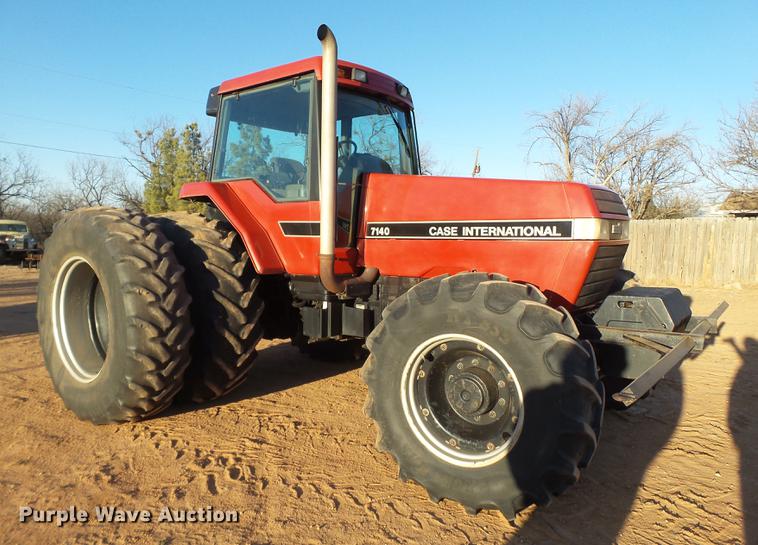 image for item DD1240 1989 Case IH 7140 MFWD tractor