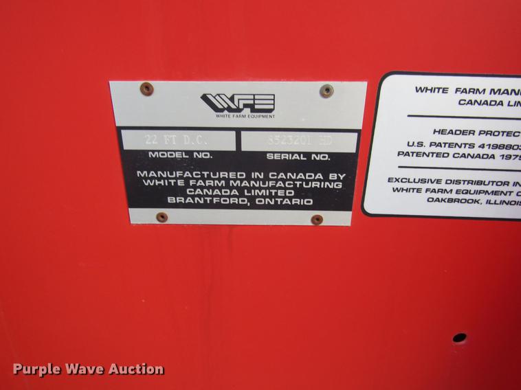 image for item DD8688 1984 White 8920 combine