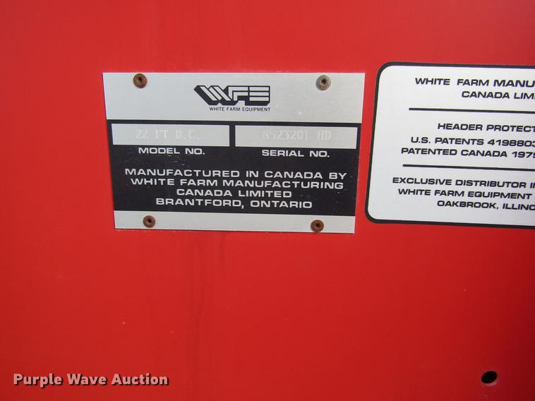 image for item DD8688 1984 White 8920 combine