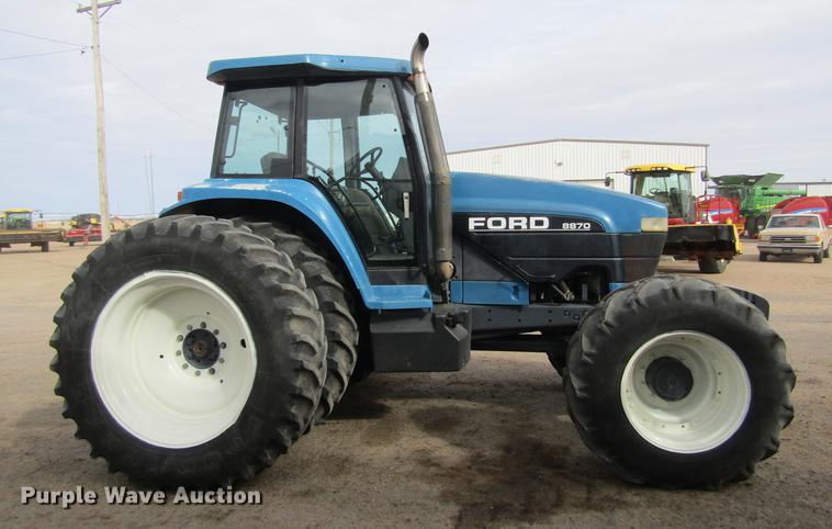 image for item DE6591 1994 Ford New Holland 8870 MFWD tractor