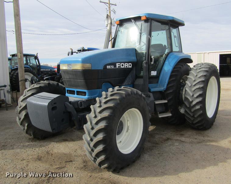 image for item DE6591 1994 Ford New Holland 8870 MFWD tractor