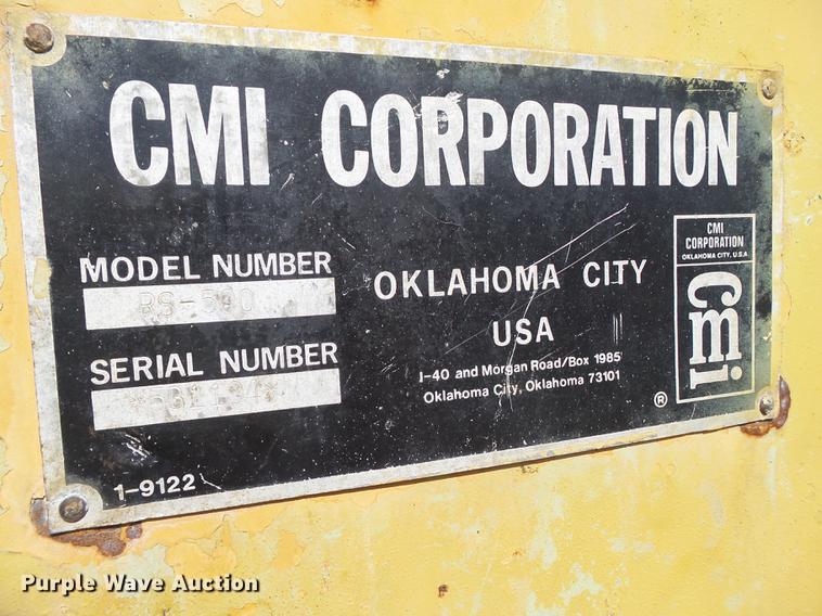 image for item EI9535 1997 CMI RS-500 reclaimer