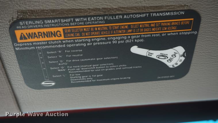 image for item DB0403 2001 Sterling LT7500 dump truck