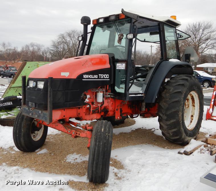 image for item DB0418 1999 New Holland TS100 tractor