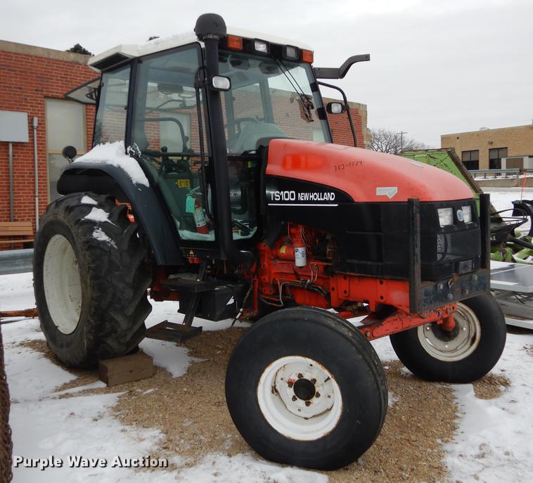 image for item DB0418 1999 New Holland TS100 tractor