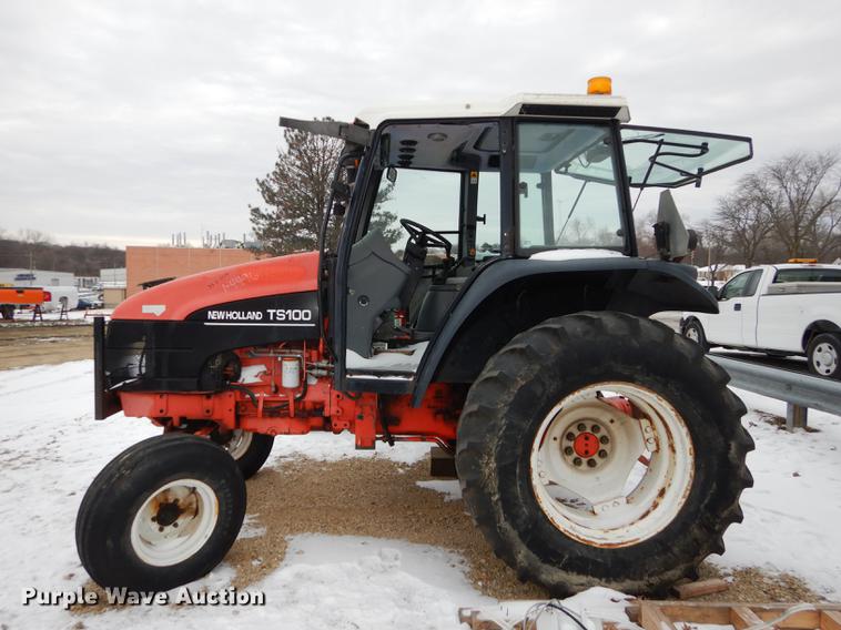 image for item DB0418 1999 New Holland TS100 tractor
