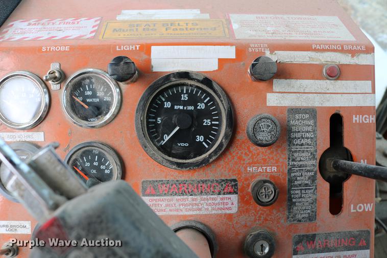 image for item DB6585 2006 Broce RJ350 broom