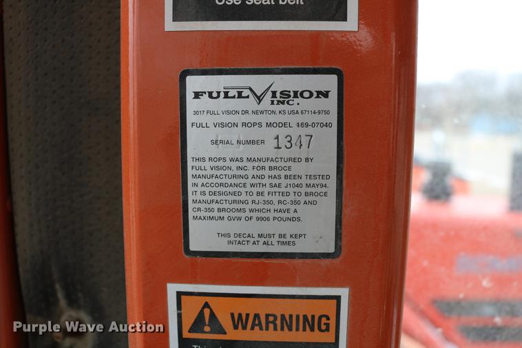 image for item DB6585 2006 Broce RJ350 broom