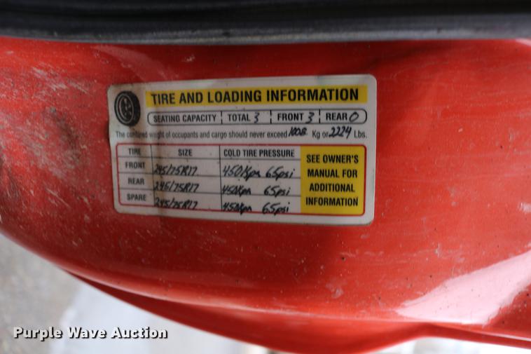 image for item DB6586 2008 Ford F250 Super Duty utility bed pickup truck