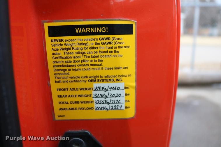 image for item DB6586 2008 Ford F250 Super Duty utility bed pickup truck