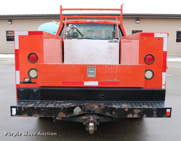 image for item DB6587 2008 Ford F250 Super Duty utility bed pickup truck