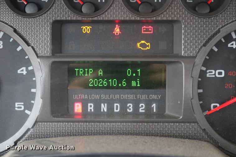 image for item DB6587 2008 Ford F250 Super Duty utility bed pickup truck