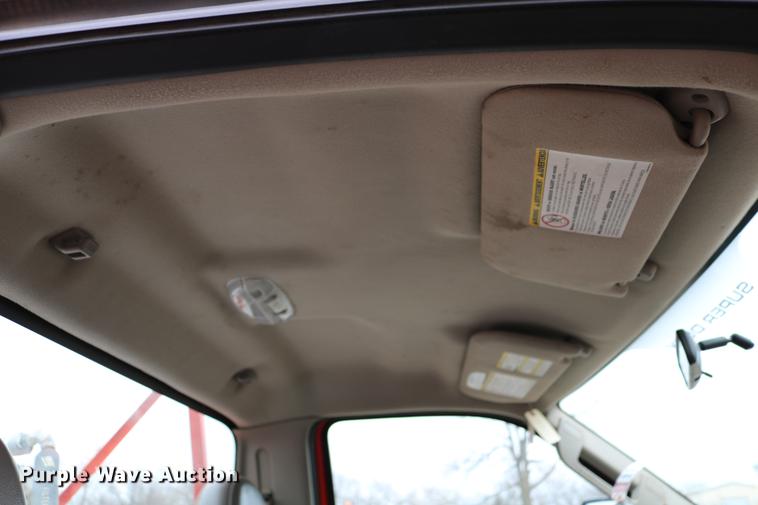 image for item DB6587 2008 Ford F250 Super Duty utility bed pickup truck