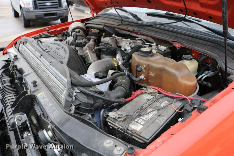 image for item DB6587 2008 Ford F250 Super Duty utility bed pickup truck