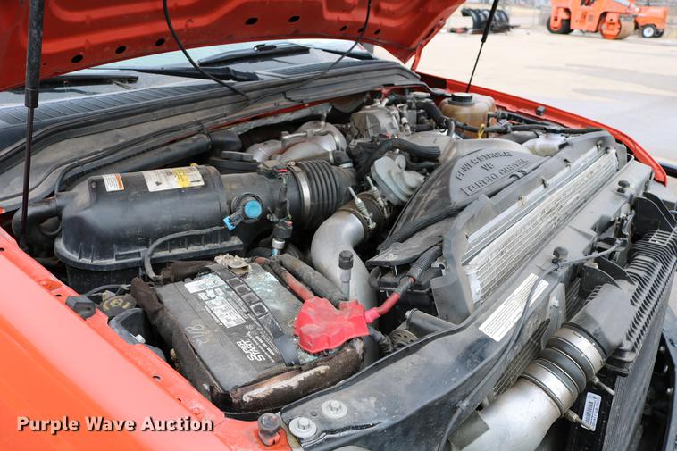 image for item DB6587 2008 Ford F250 Super Duty utility bed pickup truck