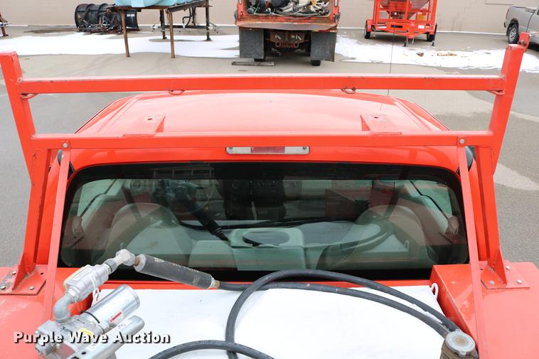 image for item DB6587 2008 Ford F250 Super Duty utility bed pickup truck