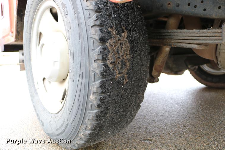 image for item DB6587 2008 Ford F250 Super Duty utility bed pickup truck