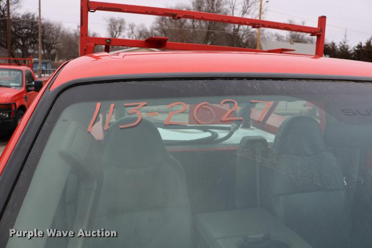 image for item DB6587 2008 Ford F250 Super Duty utility bed pickup truck