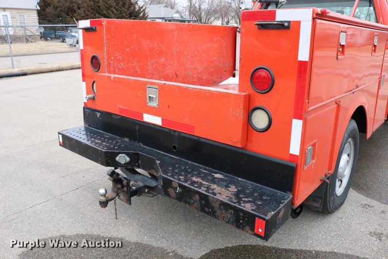 image for item DB6588 2008 Ford F250 Super Duty utility bed pickup truck