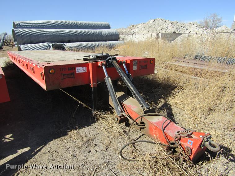 image for item DC8266 1998 Landoll 345B tilt deck equipment trailer