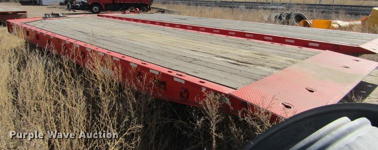 image for item DC8266 1998 Landoll 345B tilt deck equipment trailer