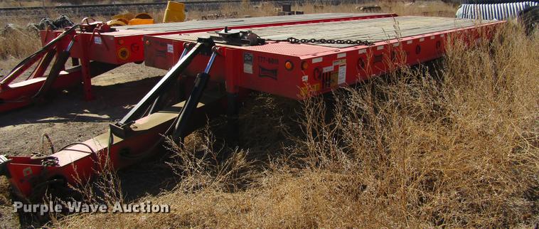 image for item DC8266 1998 Landoll 345B tilt deck equipment trailer