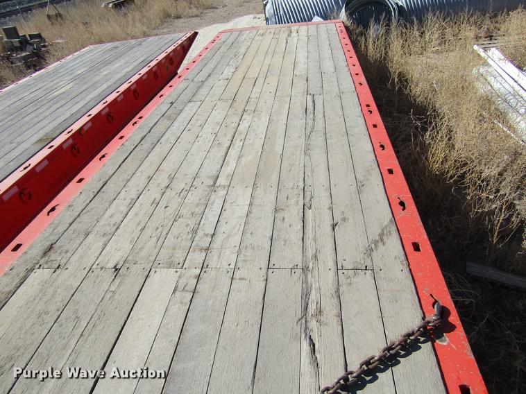 image for item DC8266 1998 Landoll 345B tilt deck equipment trailer