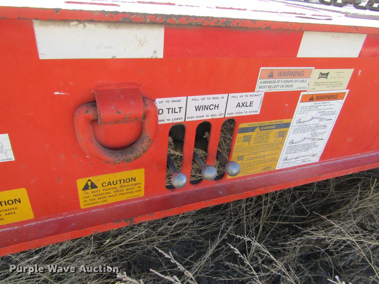 image for item DC8266 1998 Landoll 345B tilt deck equipment trailer