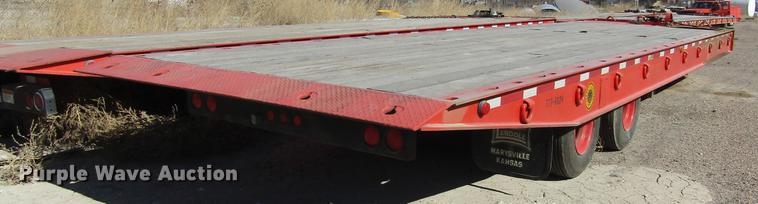 image for item DC8267 1994 Landoll 345-31 tilt deck equipment trailer