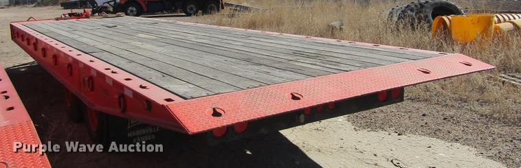 image for item DC8267 1994 Landoll 345-31 tilt deck equipment trailer